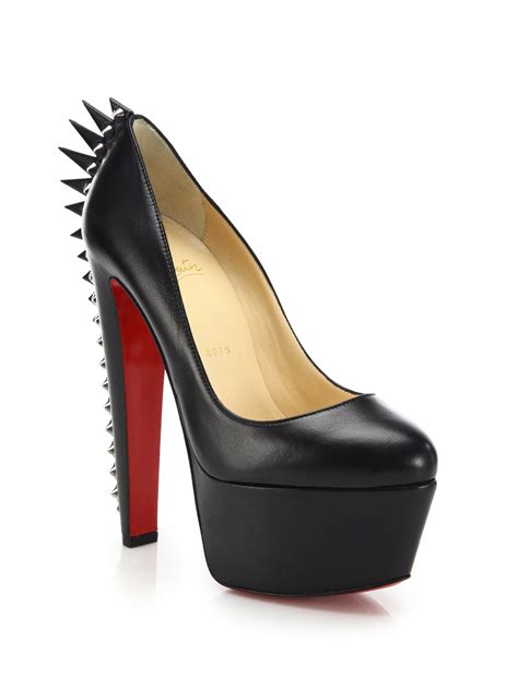 simple pump christian louboutin|christian louboutin spiked pumps.